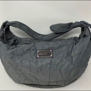 Marc by Marc Jacobs Grey Quilted Hobo Bag